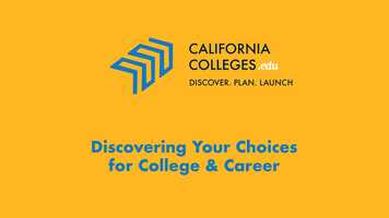 Free download Discovering Your Choices for College  Career video and edit with RedcoolMedia movie maker MovieStudio video editor online and AudioStudio audio editor onlin