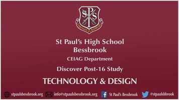 Free download Discover Post-16 Technology at St Pauls video and edit with RedcoolMedia movie maker MovieStudio video editor online and AudioStudio audio editor onlin