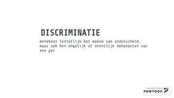 Free download Discriminatie_1 video and edit with RedcoolMedia movie maker MovieStudio video editor online and AudioStudio audio editor onlin