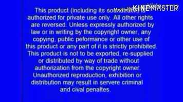 Free download Disney Warning Screen (2013-2018) Remake DVD Version video and edit with RedcoolMedia movie maker MovieStudio video editor online and AudioStudio audio editor onlin