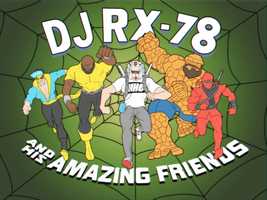 Free download DJ RX-78 and His Amazing Friends - Free Comic Book Day 2019 video and edit with RedcoolMedia movie maker MovieStudio video editor online and AudioStudio audio editor onlin