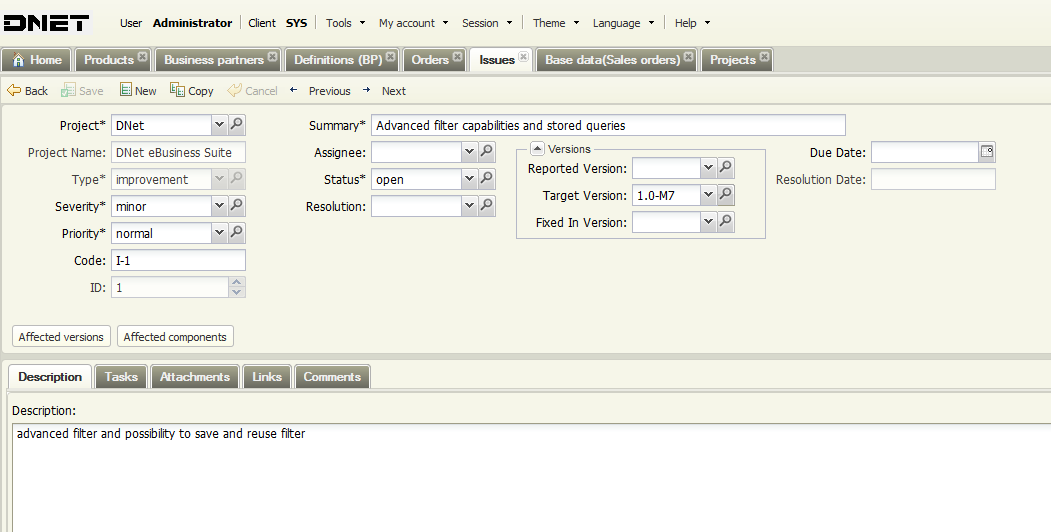Download web tool or web app DNet eBusiness Suite