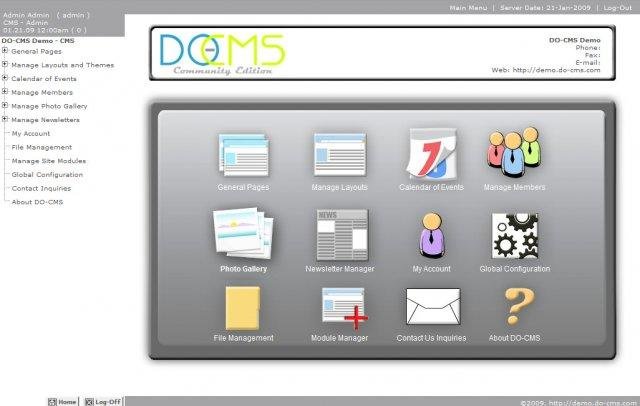Download web tool or web app DO-CMS