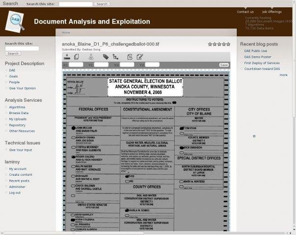 Download web tool or web app Document Analysis and Exploitation