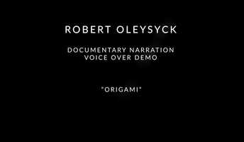 Free download Documentary Narration Voice Over Video Demo :  Origami video and edit with RedcoolMedia movie maker MovieStudio video editor online and AudioStudio audio editor onlin