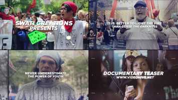Free download Documentary Teaser | After Effects Project Files - Videohive template video and edit with RedcoolMedia movie maker MovieStudio video editor online and AudioStudio audio editor onlin