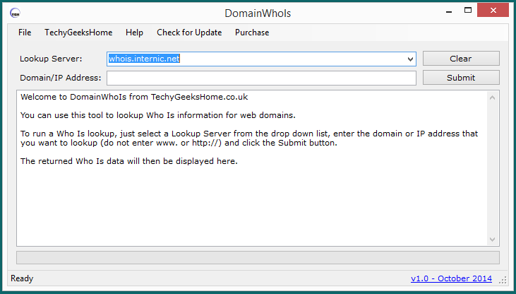 Download web tool or web app DomainWhoIs Download web tool or web app DomainWhoIs