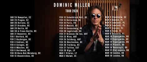 Free download Dominic Miller Tour Trailer Europe 2020 video and edit with RedcoolMedia movie maker MovieStudio video editor online and AudioStudio audio editor onlin