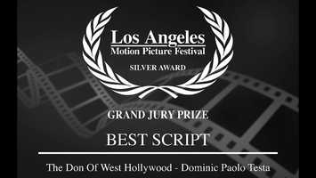 Free download Dominic Paolo Testa of Steely Dom Films wins Best Script Award video and edit with RedcoolMedia movie maker MovieStudio video editor online and AudioStudio audio editor onlin