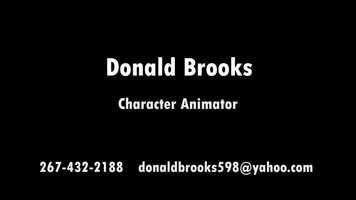 Free download Donald Brooks Animation Reel video and edit with RedcoolMedia MovieStudio video editor online and AudioStudio audio editor onlin