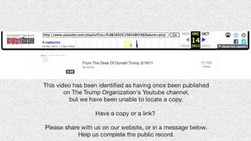 Free download Donald Trump Vlog - Deleted: From the Desk of Donald Trump -  Iran - February 16, 2011 video and edit with RedcoolMedia movie maker MovieStudio video editor online and AudioStudio audio editor onlin