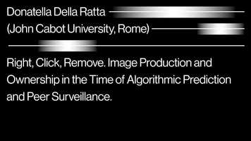 Free download DONATELLA DELLA RATTA: Right, Click, Remove video and edit with RedcoolMedia movie maker MovieStudio video editor online and AudioStudio audio editor onlin