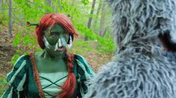 Free download Donkey sees Fiona - Final (with background music) video and edit with RedcoolMedia movie maker MovieStudio video editor online and AudioStudio audio editor onlin