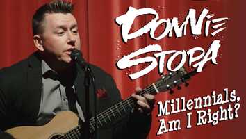 Free download Donnie Stopa / Millennials, Am I Right? video and edit with RedcoolMedia movie maker MovieStudio video editor online and AudioStudio audio editor onlin