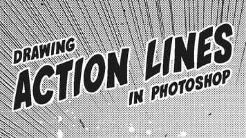 Free download Drawing Action Lines in Photoshop for Comics video and edit with RedcoolMedia movie maker MovieStudio video editor online and AudioStudio audio editor onlin