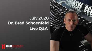 Free download Dr. Brad Schoenfeld QA July 2020 video and edit with RedcoolMedia movie maker MovieStudio video editor online and AudioStudio audio editor onlin