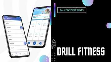 Free download Drill Fitness -  Health  Fitness App Promo Video | Faucongz video and edit with RedcoolMedia movie maker MovieStudio video editor online and AudioStudio audio editor onlin