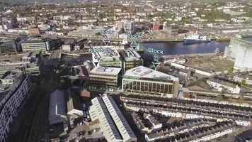 Free download Drone footage of Navigation Square Office Development. video and edit with RedcoolMedia movie maker MovieStudio video editor online and AudioStudio audio editor onlin