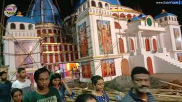 Free download Durga Puja 2019 Kolkata || Santosh Mitra Square Durga Pujo 2019 || 20 core Twenty million gold idols video and edit with RedcoolMedia movie maker MovieStudio video editor online and AudioStudio audio editor onlin