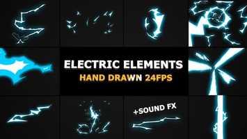 Free download Dynamic ELECTRIC Elements | Apple Motion Files video and edit with RedcoolMedia movie maker MovieStudio video editor online and AudioStudio audio editor onlin
