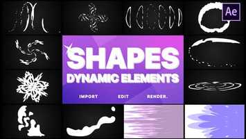 Free download Dynamic Shapes Pack | After Effects | After Effects Project Files - Videohive template video and edit with RedcoolMedia movie maker MovieStudio video editor online and AudioStudio audio editor onlin