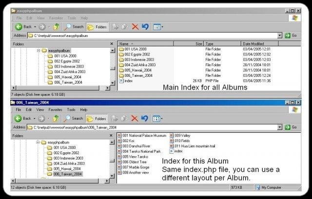 Download web tool or web app easyphpalbum