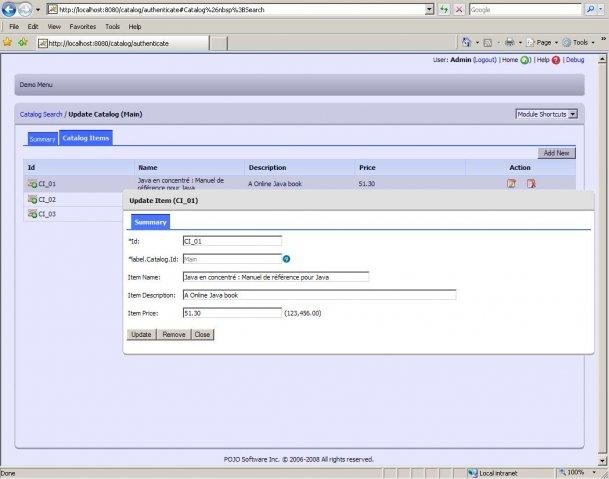 Download web tool or web app Easy RIA for GWT