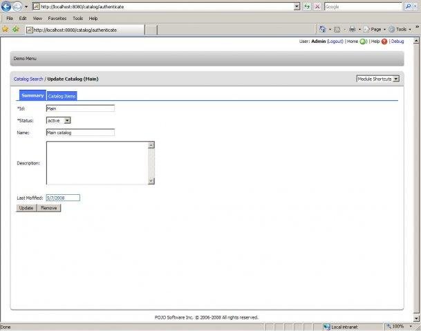 Download web tool or web app Easy RIA for GWT
