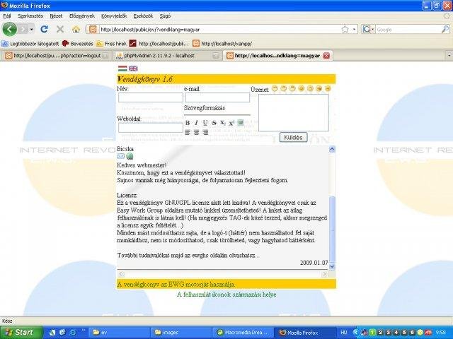 Download web tool or web app Easy Vendégkönyv by Bicska