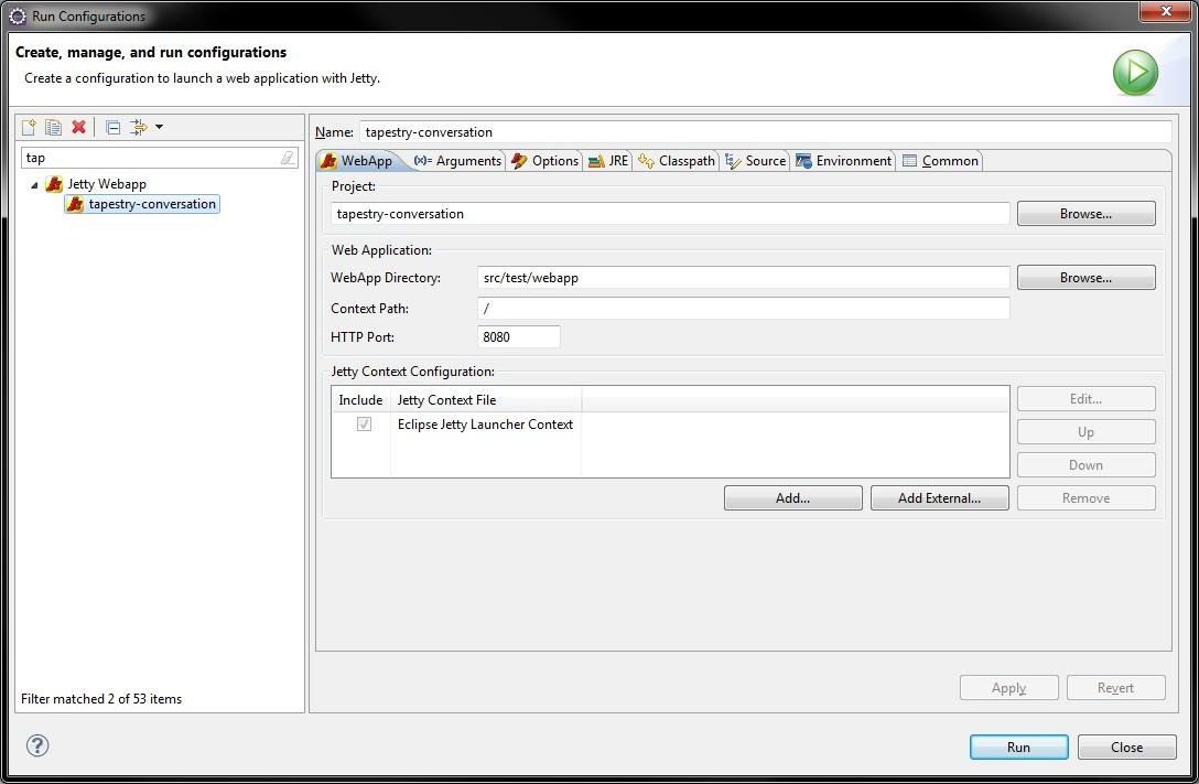 Download web tool or web app Eclipse Jetty Plugin