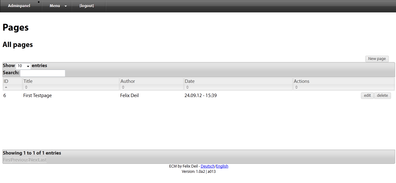 Download web tool or web app ECM - Easy Content Manager