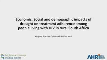 Free download Economic, social  demographic impacts of drought on HIV treatment adherence in rural South Africa | Kingsley Orievulu | 22/7/21 video and edit with RedcoolMedia movie maker MovieStudio video editor online and AudioStudio audio editor onlin