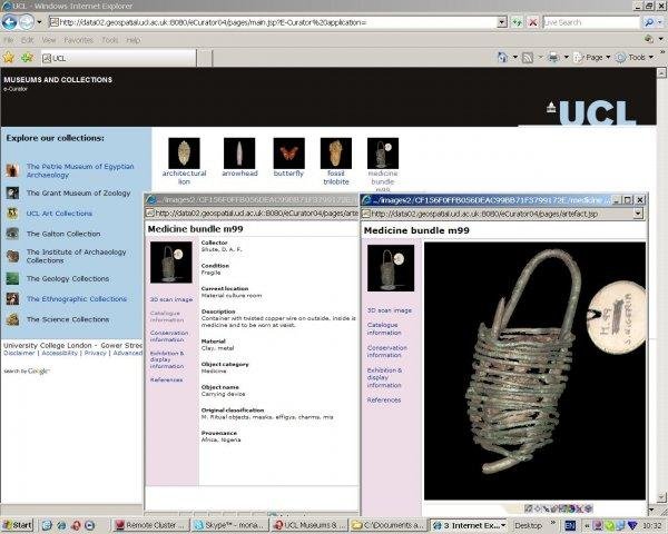 Download web tool or web app e-curator