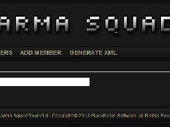 Download web tool or web app Edge Arma Squad Tool