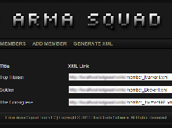 Download web tool or web app Edge Arma Squad Tool