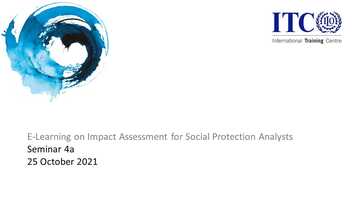 Free download E-Learning on Impact Assessment - Seminar 4a.mp4 video and edit with RedcoolMedia movie maker MovieStudio video editor online and AudioStudio audio editor onlin