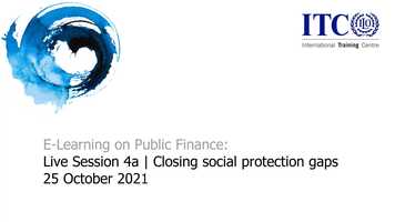 Free download E-Learning on Public Finance: Live Session 4.a video and edit with RedcoolMedia movie maker MovieStudio video editor online and AudioStudio audio editor onlin