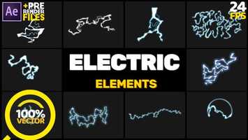 Free download Electric Elements | After Effects | After Effects Project Files - Videohive template video and edit with RedcoolMedia movie maker MovieStudio video editor online and AudioStudio audio editor onlin