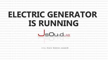 Free download Electric Generator is Running video and edit with RedcoolMedia movie maker MovieStudio video editor online and AudioStudio audio editor onlin