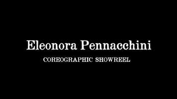 Free download Eleonora Pennacchini - CHOREOGRAPHER SHOWREEL 2020 video and edit with RedcoolMedia movie maker MovieStudio video editor online and AudioStudio audio editor onlin