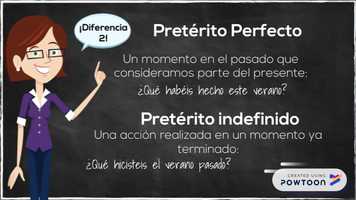 Free download El pretrito perfecto/indefinido video and edit with RedcoolMedia movie maker MovieStudio video editor online and AudioStudio audio editor onlin