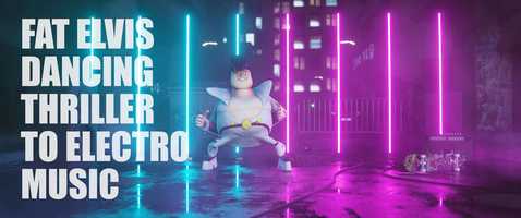 Free download Elvis Dancing Thriller to Electro video and edit with RedcoolMedia movie maker MovieStudio video editor online and AudioStudio audio editor onlin