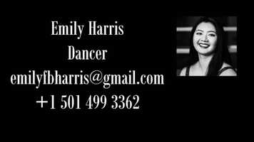 Free download Emily Harris Dance Showreel video and edit with RedcoolMedia movie maker MovieStudio video editor online and AudioStudio audio editor onlin