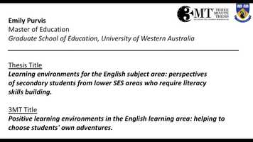 Free download Emily Purvis - Positive learning environments in the English learning area: helping to choose students own adventures. video and edit with RedcoolMedia movie maker MovieStudio video editor online and AudioStudio audio editor onlin