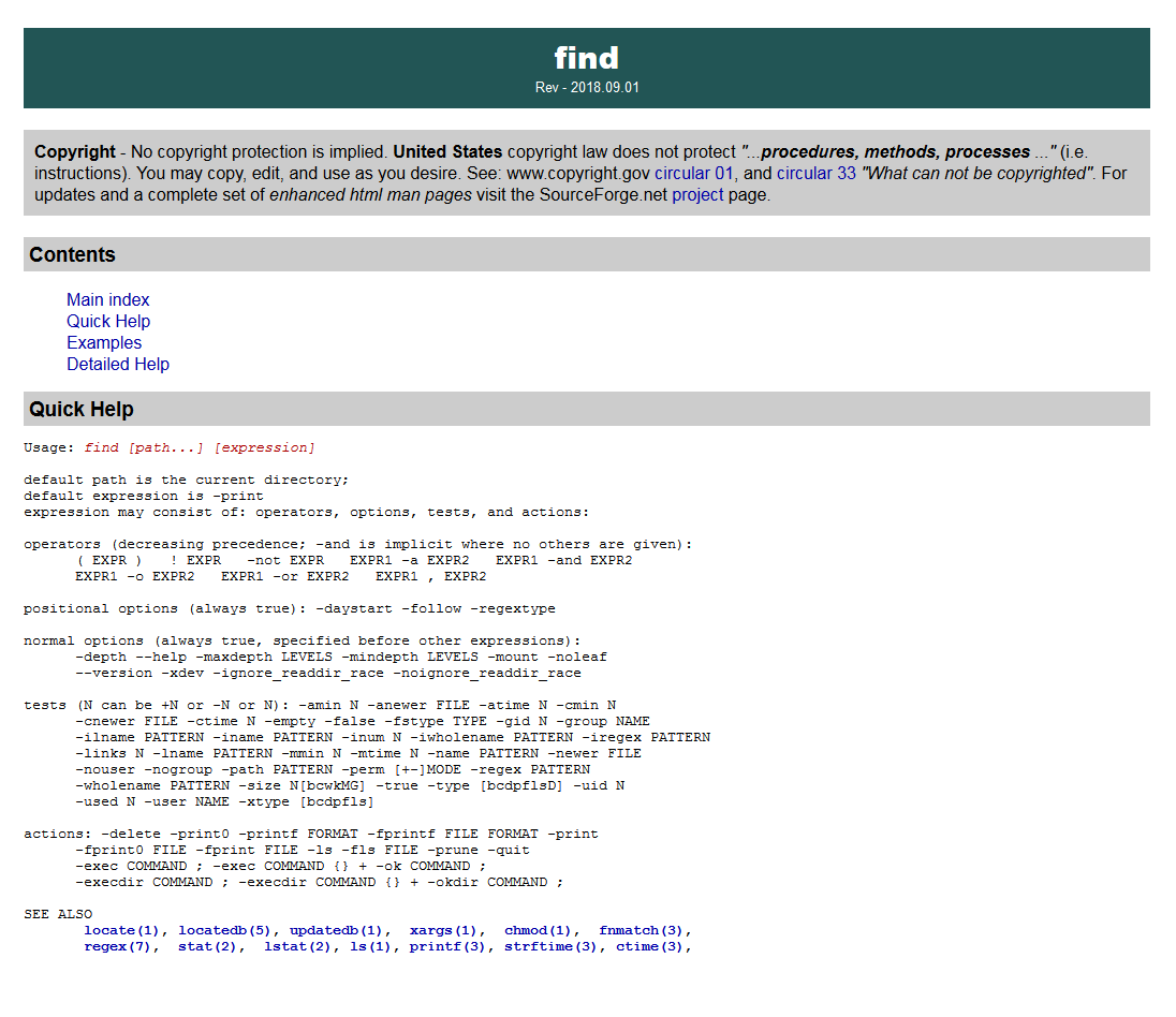 Download web tool or web app enhanced-html-man-pages Download web tool or web app enhanced-html-man-pages