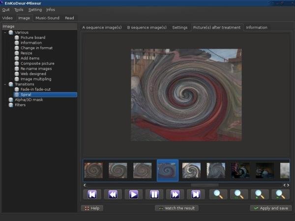 Download web tool or web app EnKoDeur-Mixeur
