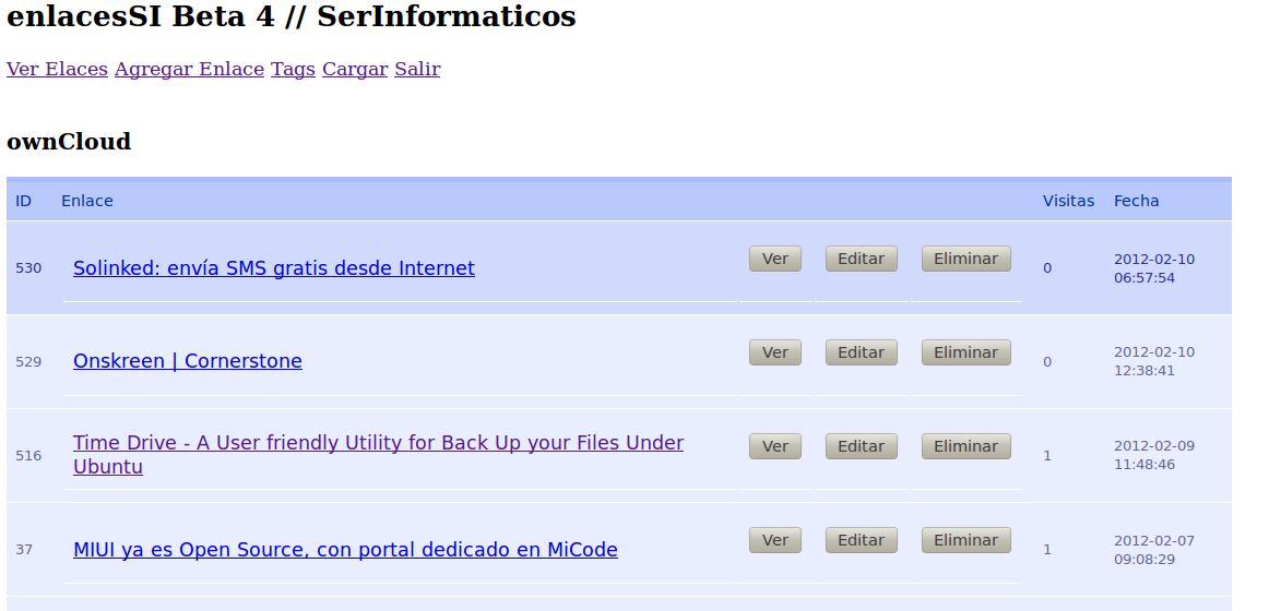 Download web tool or web app enlacesSI
