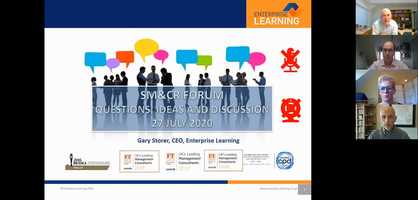 Free download Enterprise Learning SMCR Forum 27 July 2020 video and edit with RedcoolMedia movie maker MovieStudio video editor online and AudioStudio audio editor onlin