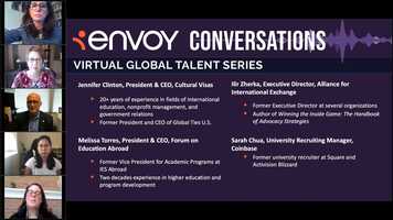 Free download Envoy Conversations: The Future of International Student and Intern Mobility video and edit with RedcoolMedia movie maker MovieStudio video editor online and AudioStudio audio editor onlin