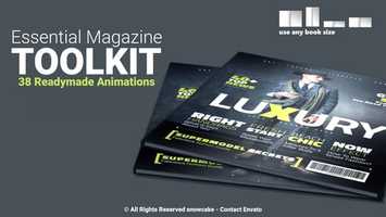 Free download Essential Magazine Toolkit | After Effects Project Files - Videohive template video and edit with RedcoolMedia movie maker MovieStudio video editor online and AudioStudio audio editor onlin